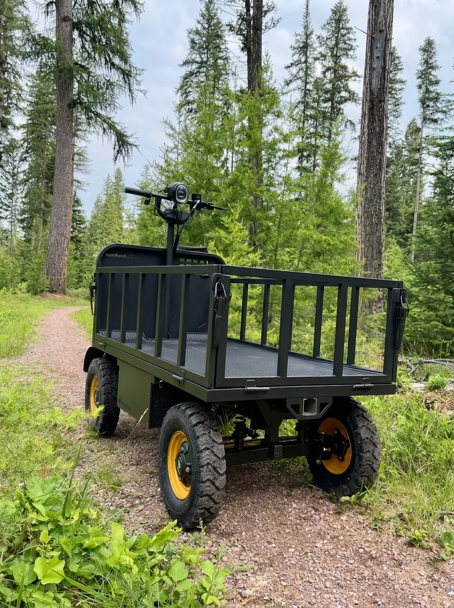 RS-EUV on a forest trail