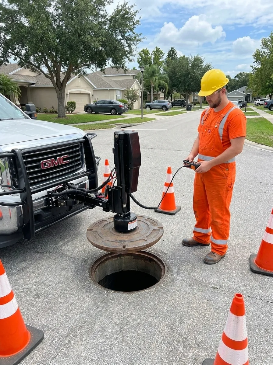 RS-LIFTER in a residential area