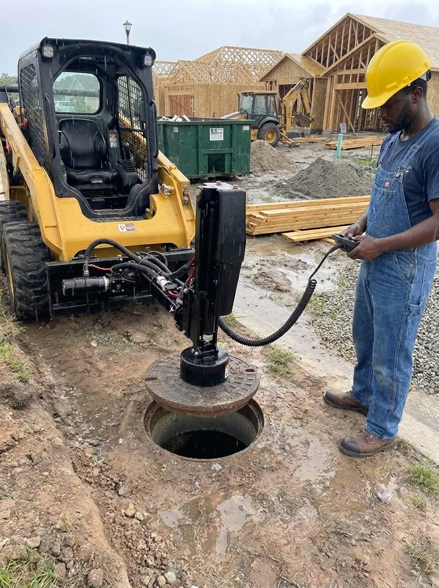 RS-LIFTER on a construction site
