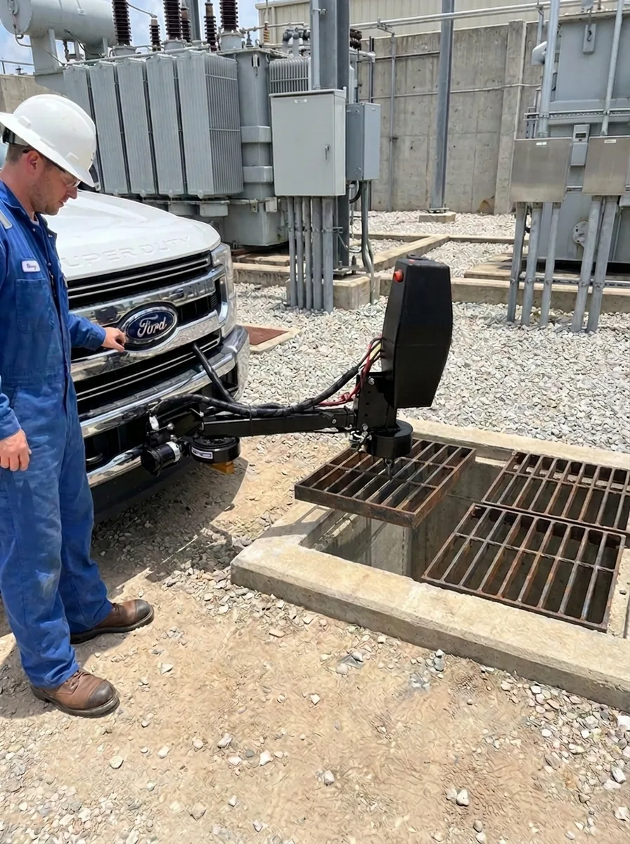 RS-LIFTER at a power plant